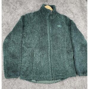 The North Face Women's Osito 2 Fleece Jacket Green Full Zip Medium NF00C782"